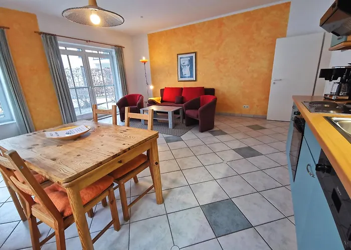 アパート Unsere Barrierefreie Perle Mit Terrasse Im Bernsteinhaus Zingst - 1 - ツィングシュト