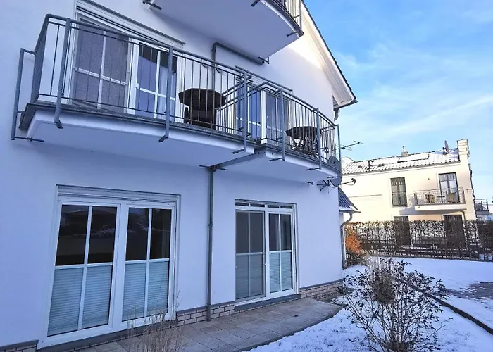 Unsere Barrierefreie Perle Mit Terrasse Im Bernsteinhaus Zingst - 1 - アパート